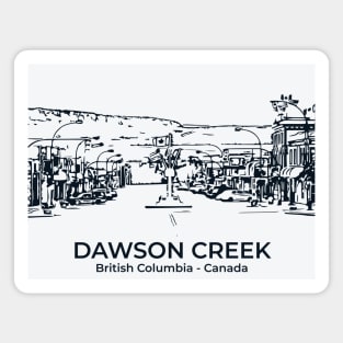 Dawson Creek - British Columbia Magnet